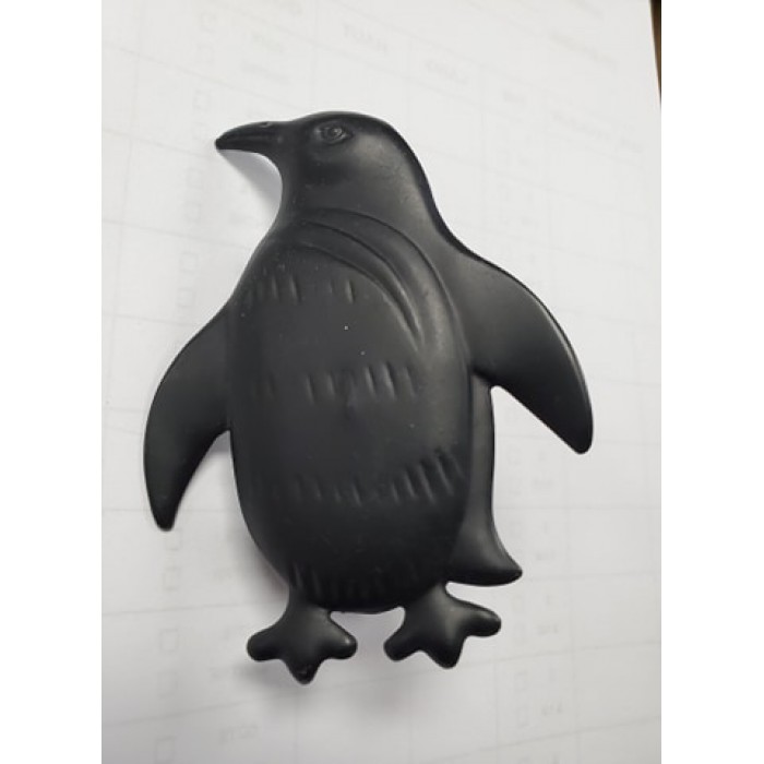 Pince à rideau-  Pingouin noir mat